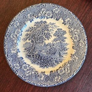 EIT- English Ironstone Transfer 10” plate